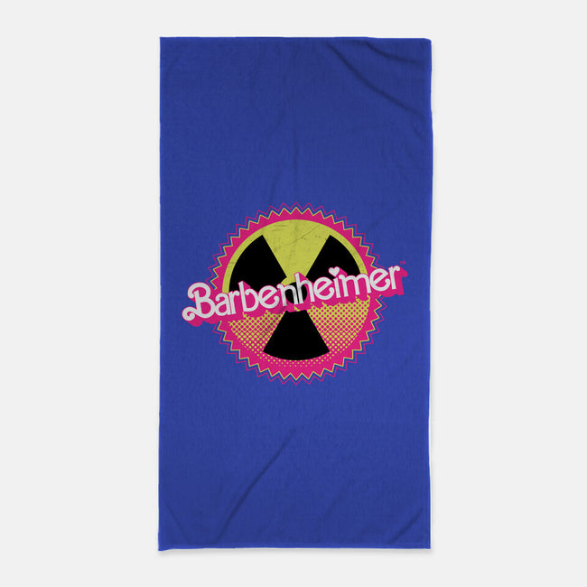 Barbenheimer Reactor-None-Beach-Towel-rocketman_art