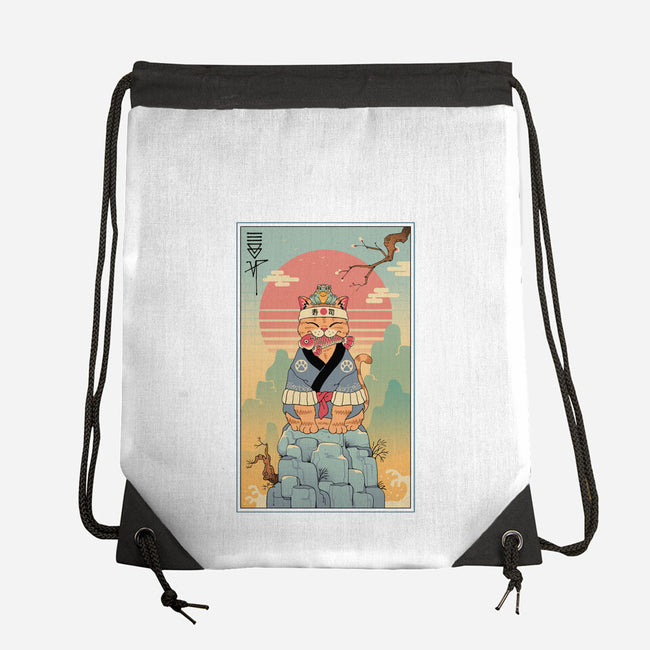 Meowster Adventure-None-Drawstring-Bag-vp021