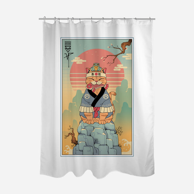 Meowster Adventure-None-Polyester-Shower Curtain-vp021