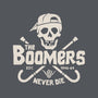 The Boomers-Womens-V-Neck-Tee-Getsousa!