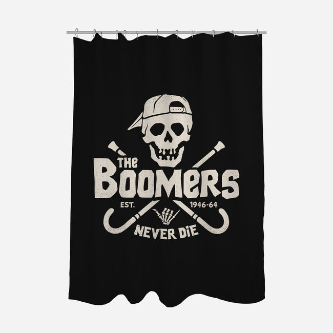 The Boomers-None-Polyester-Shower Curtain-Getsousa!