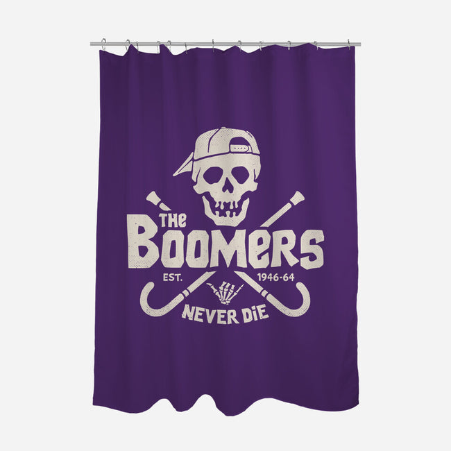 The Boomers-None-Polyester-Shower Curtain-Getsousa!