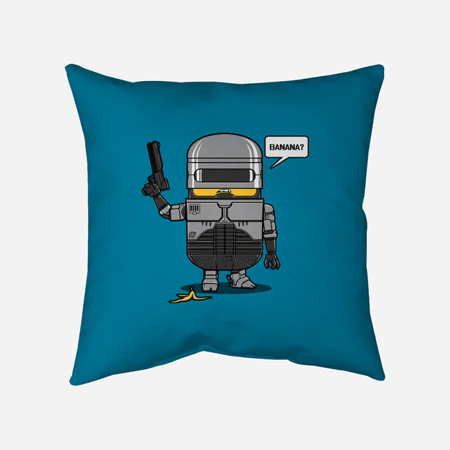 Banana Cop-None-Removable Cover-Throw Pillow-pigboom