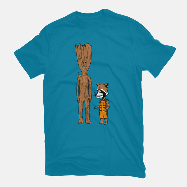 Stupid Guardians-Womens-Fitted-Tee-pigboom