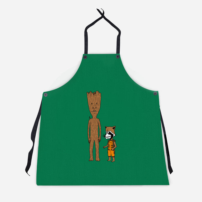 Stupid Guardians-Unisex-Kitchen-Apron-pigboom