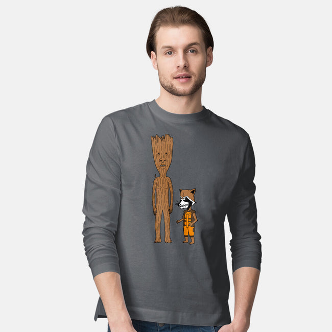 Stupid Guardians-Mens-Long Sleeved-Tee-pigboom