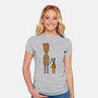 Stupid Guardians-Womens-Fitted-Tee-pigboom