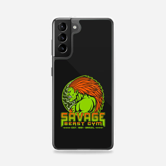 Savage Beast Gym-Samsung-Snap-Phone Case-pigboom