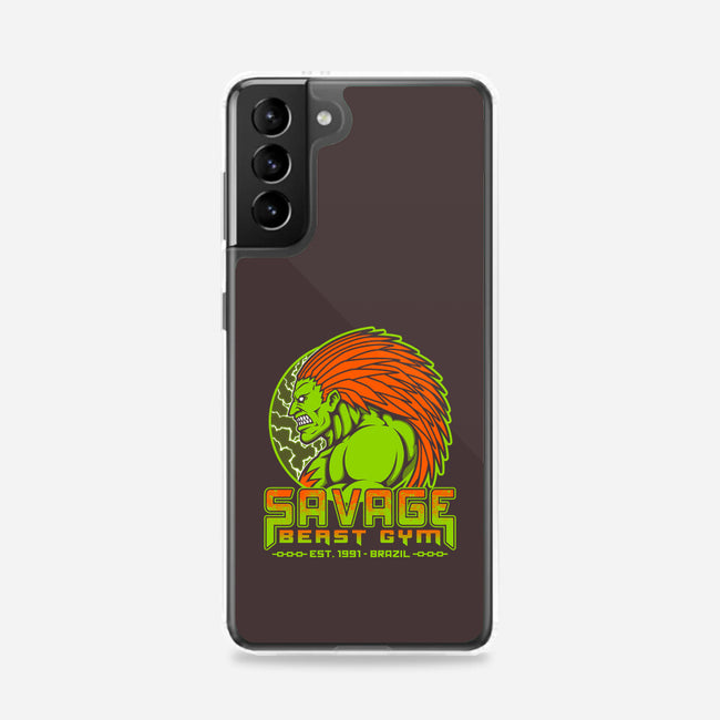 Savage Beast Gym-Samsung-Snap-Phone Case-pigboom