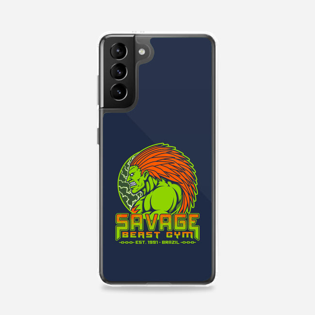 Savage Beast Gym-Samsung-Snap-Phone Case-pigboom