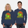 Savage Beast Gym-Unisex-Crew Neck-Sweatshirt-pigboom