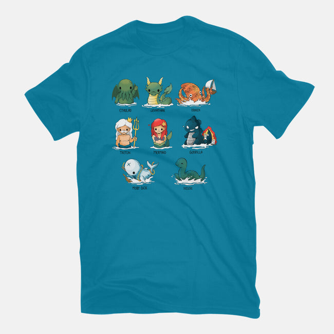 Sea Monsters-Mens-Heavyweight-Tee-Vallina84