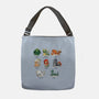 Sea Monsters-None-Adjustable Tote-Bag-Vallina84