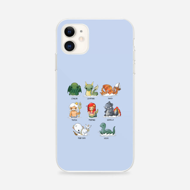 Sea Monsters-iPhone-Snap-Phone Case-Vallina84