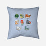 Sea Monsters-None-Removable Cover-Throw Pillow-Vallina84