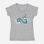 Endless Summer-Womens-V-Neck-Tee-erion_designs