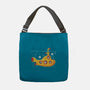 Yellow Cat-Marine-None-Adjustable Tote-Bag-erion_designs