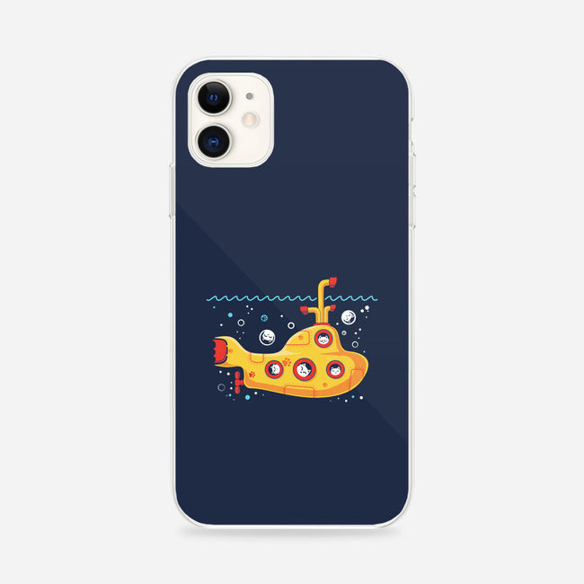 Yellow Cat-Marine-iPhone-Snap-Phone Case-erion_designs