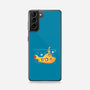 Yellow Cat-Marine-Samsung-Snap-Phone Case-erion_designs