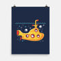 Yellow Cat-Marine-None-Matte-Poster-erion_designs