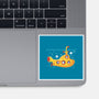 Yellow Cat-Marine-None-Glossy-Sticker-erion_designs