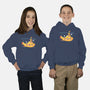 Yellow Cat-Marine-Youth-Pullover-Sweatshirt-erion_designs