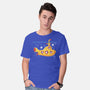 Yellow Cat-Marine-Mens-Basic-Tee-erion_designs