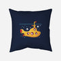 Yellow Cat-Marine-None-Non-Removable Cover w Insert-Throw Pillow-erion_designs