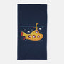 Yellow Cat-Marine-None-Beach-Towel-erion_designs