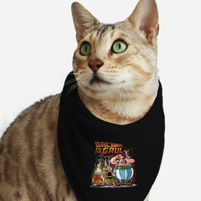 Back To The Gaul-Cat-Bandana-Pet Collar-zascanauta