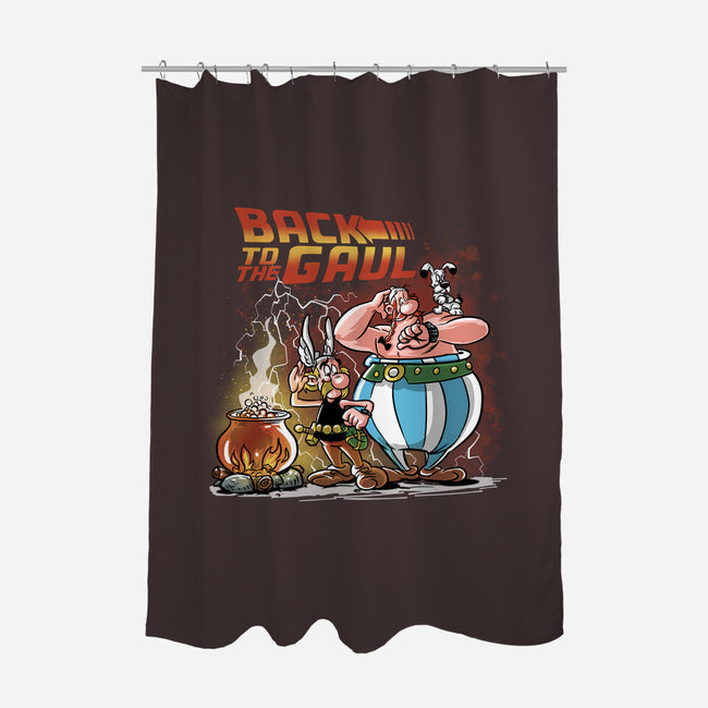 Back To The Gaul-None-Polyester-Shower Curtain-zascanauta