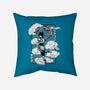 Girl And Dragon-None-Removable Cover-Throw Pillow-Ca Mask