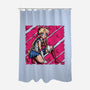 Pose Of Victory-None-Polyester-Shower Curtain-nickzzarto