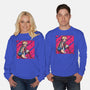 Pose Of Victory-Unisex-Crew Neck-Sweatshirt-nickzzarto