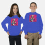 Pose Of Victory-Youth-Crew Neck-Sweatshirt-nickzzarto