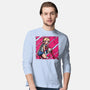 Pose Of Victory-Mens-Long Sleeved-Tee-nickzzarto