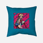 Pose Of Victory-None-Removable Cover-Throw Pillow-nickzzarto