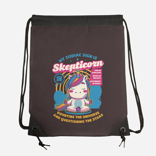 Unicorn Zodiac Sign-None-Drawstring-Bag-Studio Mootant