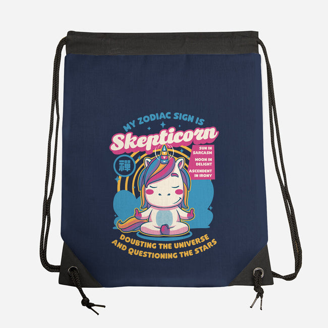 Unicorn Zodiac Sign-None-Drawstring-Bag-Studio Mootant