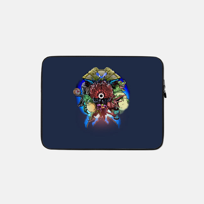 A Super Metroid Story-None-Zippered-Laptop Sleeve-Diego Oliver