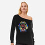 A Super Metroid Story-Womens-Off Shoulder-Sweatshirt-Diego Oliver