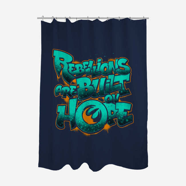 Rebel Phoenix-None-Polyester-Shower Curtain-teesgeex