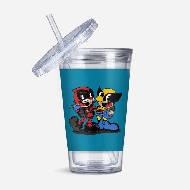 Weapon X-None-Acrylic Tumbler-Drinkware-joerawks