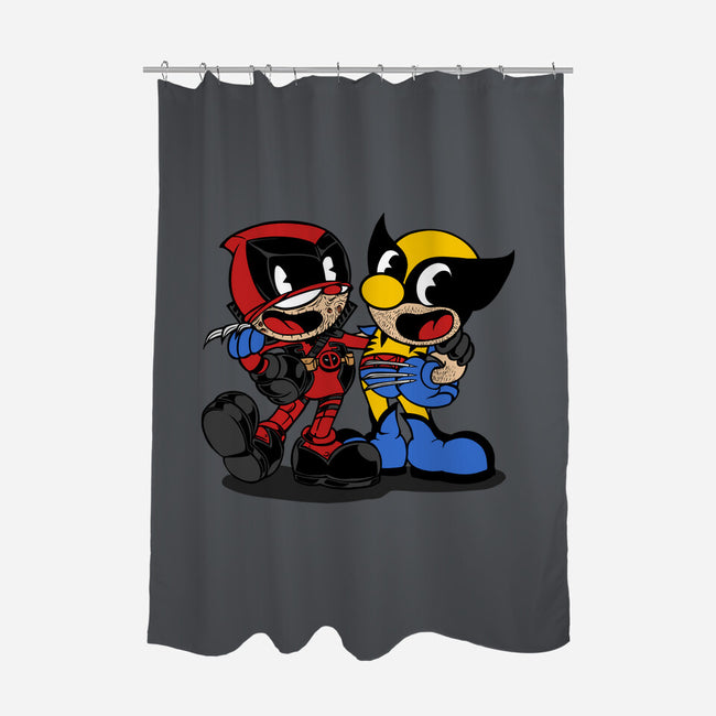 Weapon X-None-Polyester-Shower Curtain-joerawks