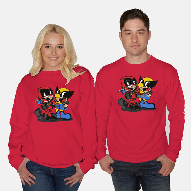 Weapon X-Unisex-Crew Neck-Sweatshirt-joerawks