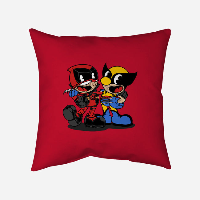 Weapon X-None-Non-Removable Cover w Insert-Throw Pillow-joerawks