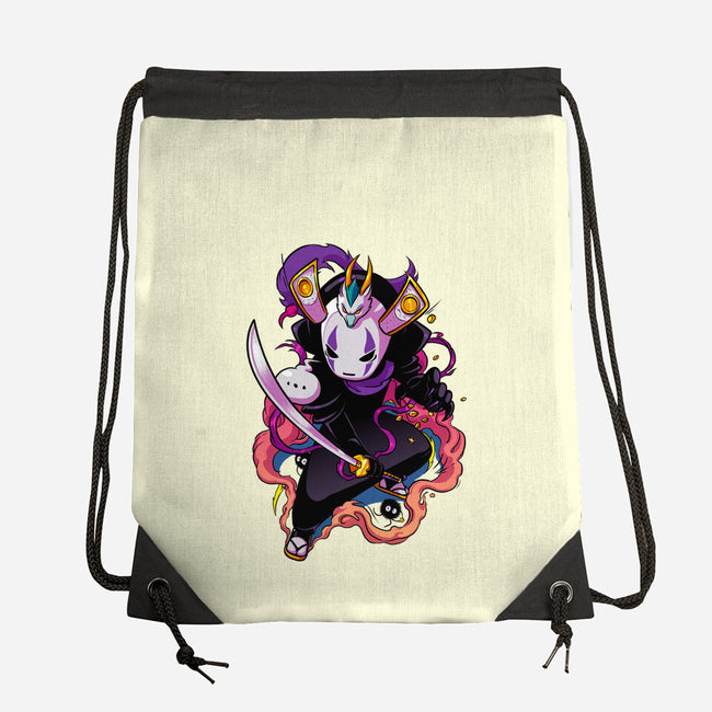 Silent Samurai-None-Drawstring-Bag-Bruno Mota