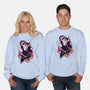 Silent Samurai-Unisex-Crew Neck-Sweatshirt-Bruno Mota