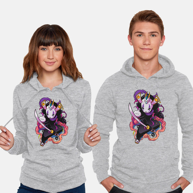 Silent Samurai-Unisex-Pullover-Sweatshirt-Bruno Mota