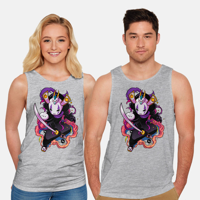 Silent Samurai-Unisex-Basic-Tank-Bruno Mota